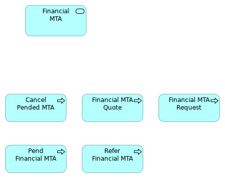 Financial MTA Process View
